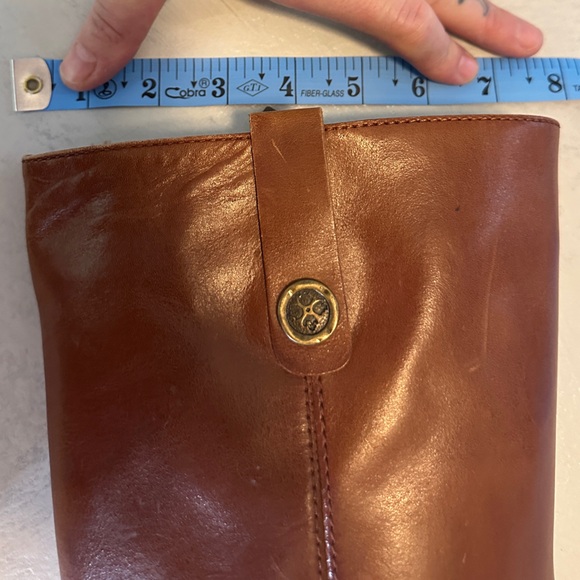 Patricia Nash Brown Leather Knee High Riding Boots - Picture 8 of 10